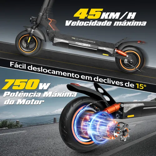 HONEYWHALE T4A Patinete Eletrico