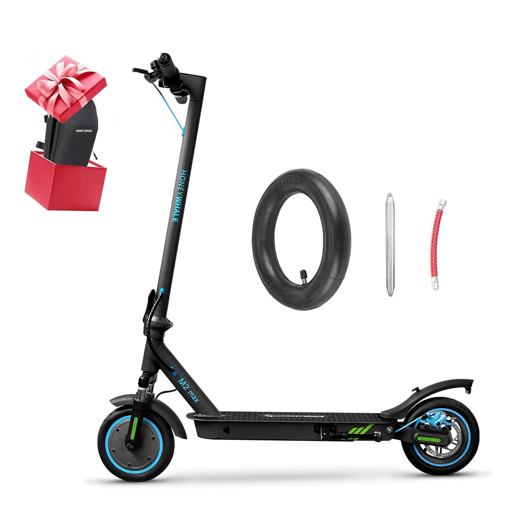 HONEYWHALE E9 MAXS Patinete Eletrico Adulto, 650W Scooter Eletrica com APP, Velocidade Máxima de 32 KM/H, 38-40 KM de Autonomia, Patinete Juvenil Dobrável com 10