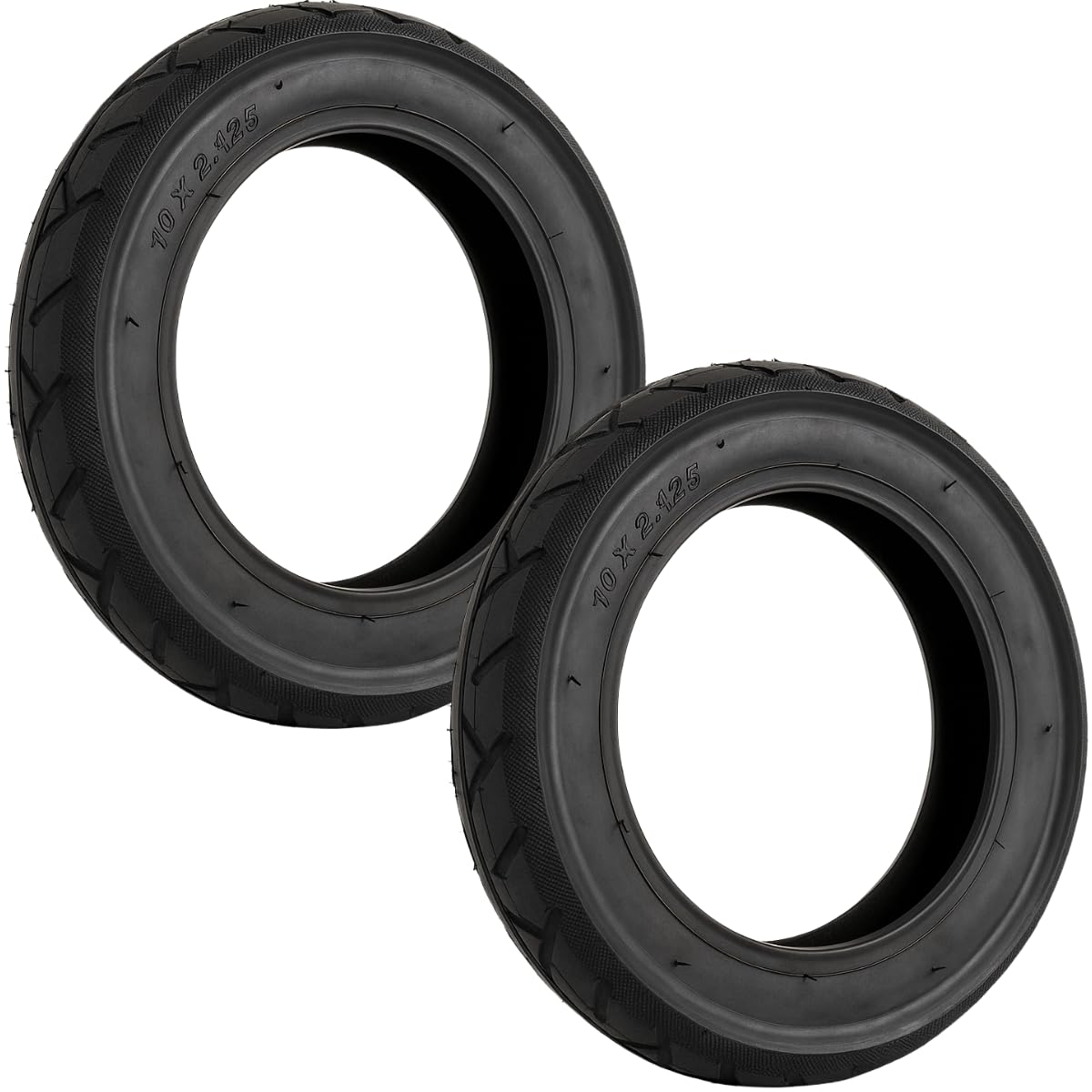 Kit 2 Pneus 10x2.125 P/Patinete Elétrico Scooter Hoverboard Par