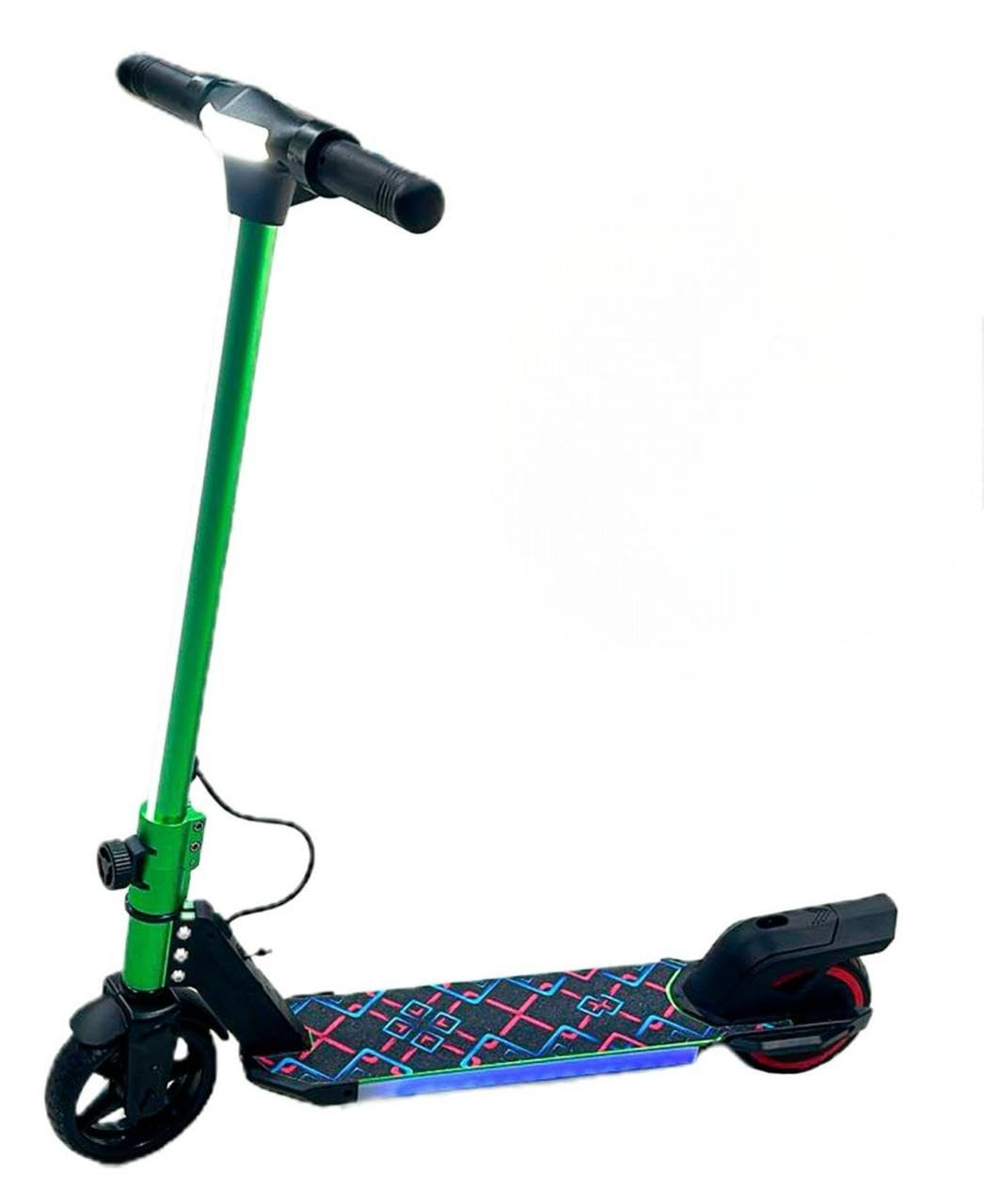 Patinete Elétrico Infantil Dobrável 6,3 Polegadas Luzes Led 150W