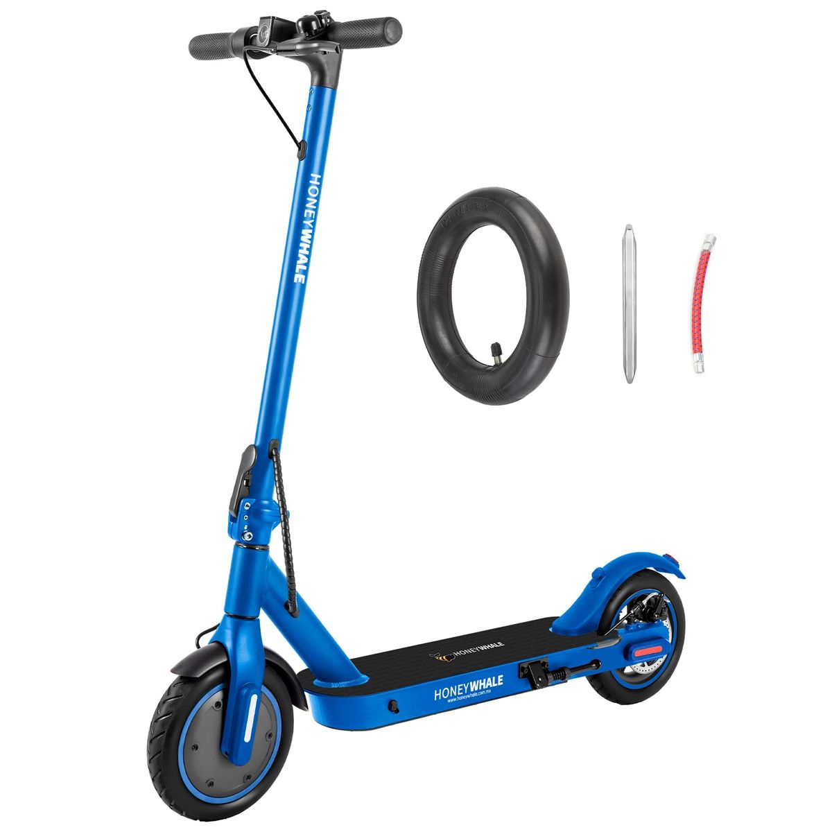 Patinete Infantil Elétrico 2 Rodas Com Luzes Led Bluetooth Integrado Kids Portátil Cor Preto Brinovar