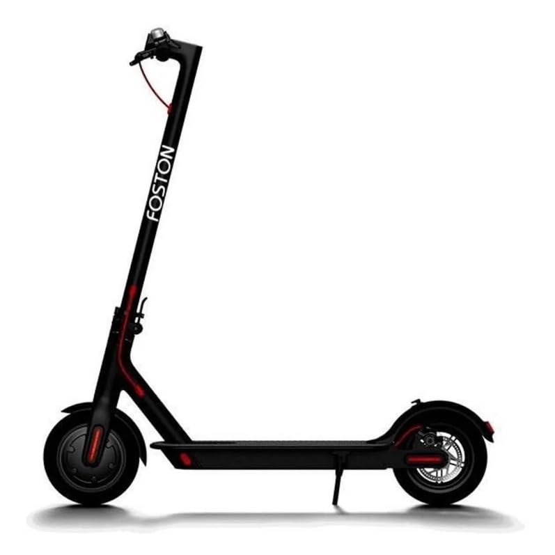 Patinete Infantil Elétrico 2 Rodas Com Luzes Led Bluetooth Integrado Kids Portátil Cor Preto Brinovar