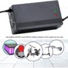 1766135530_71uewriEkaL._AC_SL1500_.jpg Carregador de bateria de lítio 67,2 V 4A para scooter elétrico inteligente série 60 V 13, adaptador de energia universal Li-Ion para autoequilíbrio monociclo skate hoverboard, D