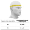 CAPACETE ABERTO MIXS WAY PRETO TAM. 58 VIS. FUMÊ