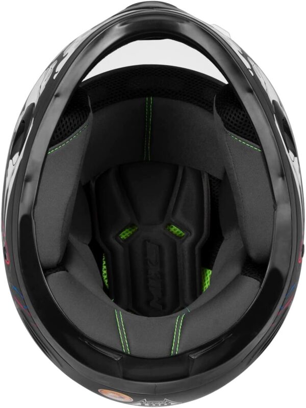 Capacete Fechado Mixs Helmets MX5 VÍrus Fosco Tam. 60 Bege 60