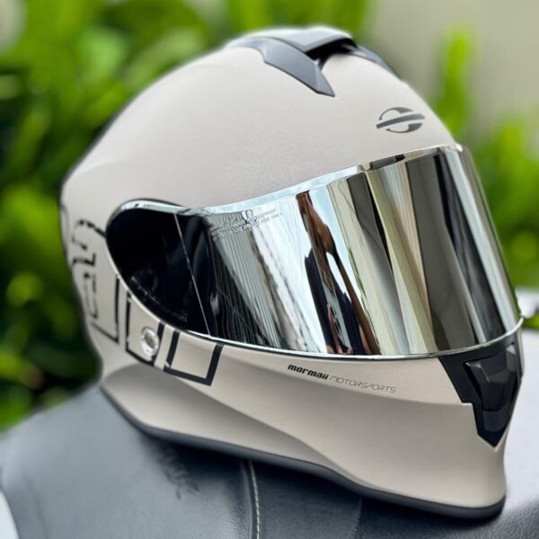 1766883442_61u4hDh87WL._AC_SL1280_.jpg Capacete de Moto Mormaii M1 Titanium Cinza Fosco Original Masculino Feminino Esportivo Com Narigueira Fechado