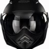 Capacete Aberto Moto Peels Mirage Classic Preto Fosco/Grafite 58