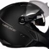 Capacete Aberto Moto Peels Mirage Classic Preto Fosco/Grafite 58