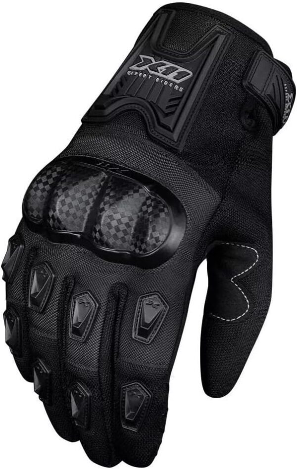 1766960898_61xlZIvyydL._AC_SL1200_.jpg Luva X11 Blackout Moto Motoqueiro Motociclista Motoboy Cor Preto