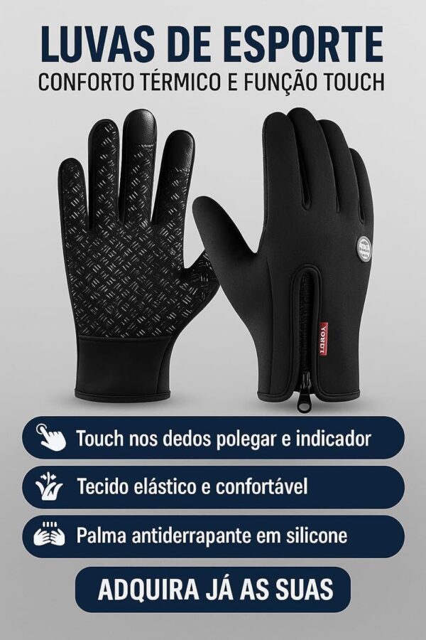 Luvas Premium Moto Térmica Touch-screen Impermeável Resistente A Chuva E Frio Unisex Moto Bike Ciclista Motoqueiro