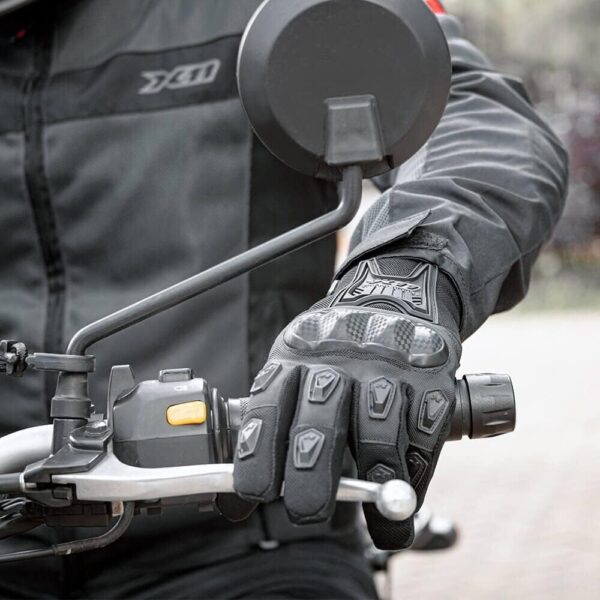 Luva X11 Blackout Motoqueiro Moto Motociclista Proteção