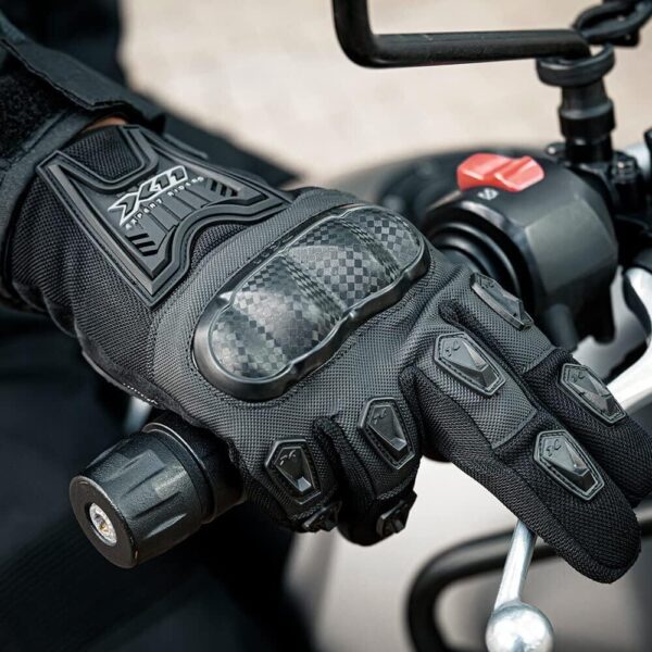 Luva X11 Blackout Motoqueiro Moto Motociclista Proteção