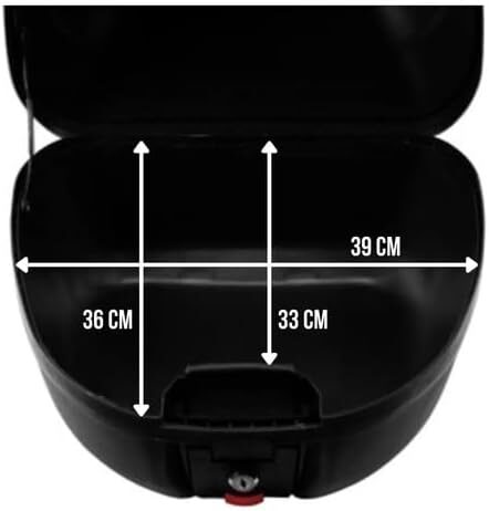 311x-jh8K7L._AC_.jpg Bauleto 28 Litros Moto Traseiro Universal Removivel Pro Tork Lente Fumê