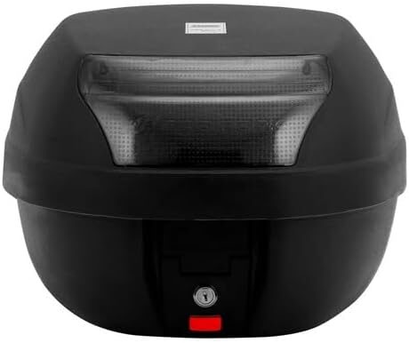 31u9WEhQlxL._AC_.jpg Bauleto 28 Litros Moto Traseiro Universal Removivel Pro Tork Lente Fumê