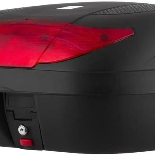 417bNhYktPL._AC_SL1000_.jpg Bau Bauleto 45 Litros Smart Box 2 capacetes Refletor Vermelho Pro Tork