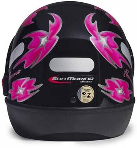 41GdHwqtw7L._AC_SL1000_.jpg Capacete San Marino Femme Preto