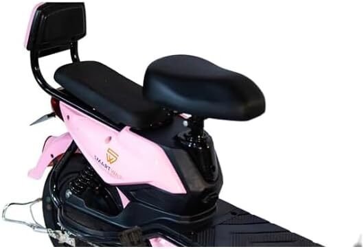 Bicicleta Elétrica 600W, Motor Potente, Velocidade Máxima 32 km/h, Painel Digital, Banco Duplo com Encosto, Rodas Aro 14", Freio a Tambor, Capacidade 150 kg, Autonomia até 25 km