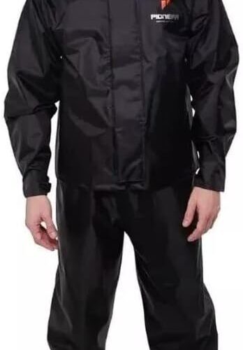 Conjunto Capa Chuva Roupa Motoboy Nylon Impermável C/gola