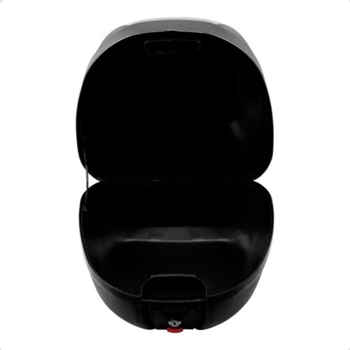 Bauleto 28 Litros Moto Traseiro Universal Removivel Pro Tork Lente Vermelha