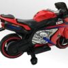 41TkAwiFKJL._AC_.jpg Moto Elétrica Infantil BZ R1 12V Vermelha com Rodinhas de Apoio, Música e Luzes BARZI MOTORS