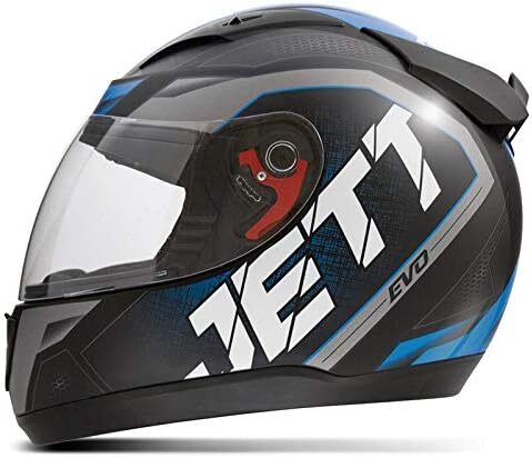 41v7MFV0kQL._AC_.jpg CAPACETE FECHADO PRO TORK JETT EVO LINE BRILHANTE AZUL TAM. 58