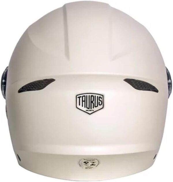 41xAkieEX7L._AC_SL1000_.jpg San Marino Capacete Aberto Joy 23 By Taurus Bege Couro Adulto Unissex - Motociclismo