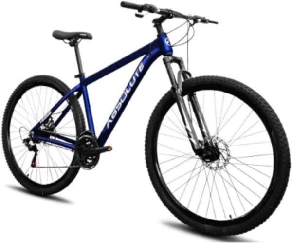 510liTjb-mL._AC_SL1200_.jpg Bicicleta Aro 29 Absolute Nero 5 21 Veocidades MTB Aluminio Freio Mecânico Suspensão 80mm