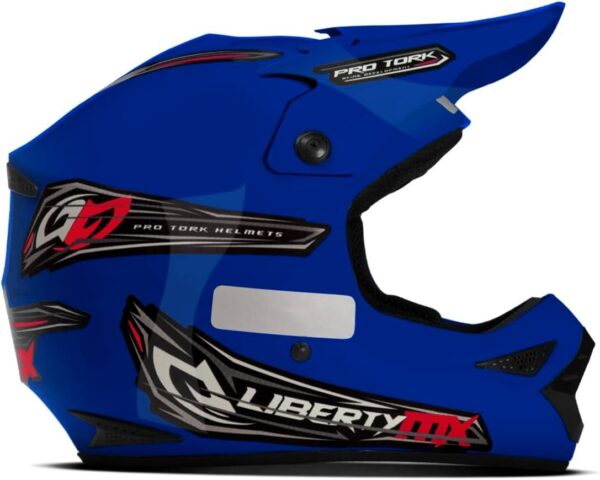 Capacete Motocross Pro Tork Liberty Mx Pro Tam. 60 Azul