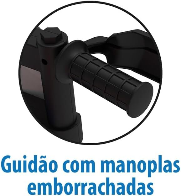Moto Cross Eletrica 6V Azul Bandeirante