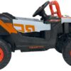 Bang Toys - Carrinho Elétrico Infantil Pulse XR7 12V - com Portas que Abrem, Luzes de LED, Sons, Bluetooth, Entrada USB/MP3, Controle Remoto - Suporta até 35kg - Cor Laranja