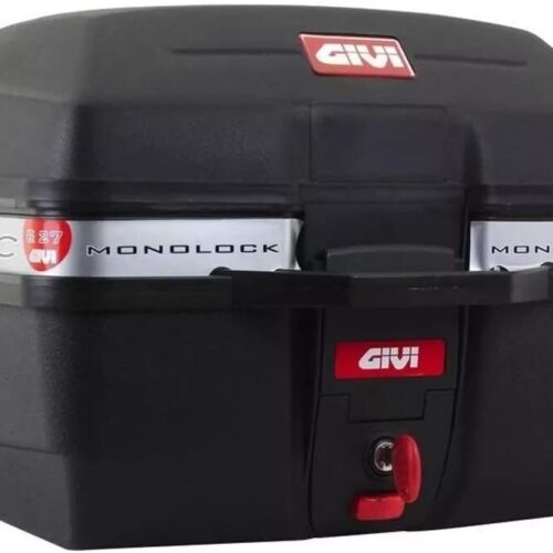 517ZkPIdYEL._AC_SL1200_.jpg Baú Bauleto Moto 27 L Givi E27m Monolock Traffic Preto