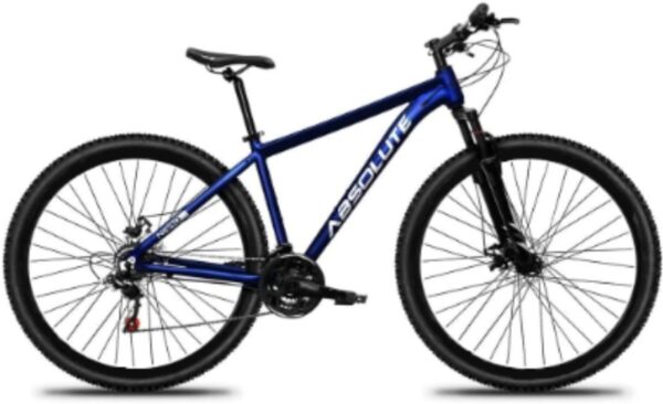 518Xj0FYJOL._AC_SL1200_.jpg Bicicleta Aro 29 Absolute Nero 5 21 Veocidades MTB Aluminio Freio Mecânico Suspensão 80mm