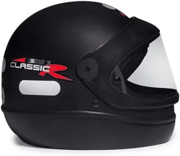 51BTA297dL._AC_SL1200_.jpg Capacete San Marino Classic Preto Fosco
