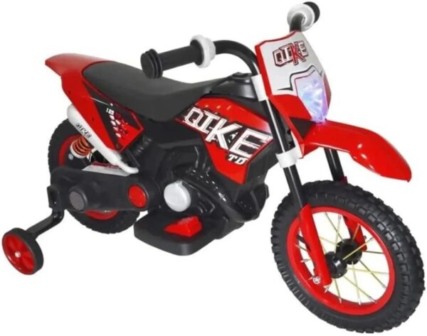 51BVXKlx2JL._AC_SL1200_.jpg Mini Moto Elétrica Infantil Vermelha, Importway