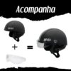 51CW0htgUTL._AC_SL1200_.jpg Capacete Coquinho Scooter Elétrica Bike Skate Patinete BR 101 Premium Viseira Cristal