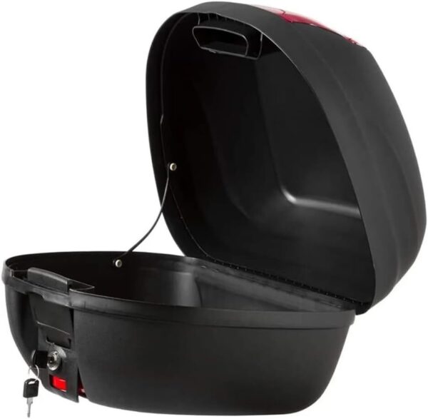 Baú Para Moto 28 Litros | Inclui Suporte E Kit De FixaçãO | Base Universal