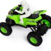 51JBZLkgWcL._AC_SL1200_.jpg Moto de Controle Remoto Recarregável, Verde, ABS, 19x12x14cm, com Bateria 700mAh, Controle USB, para Crianças Acima de 3 Anos