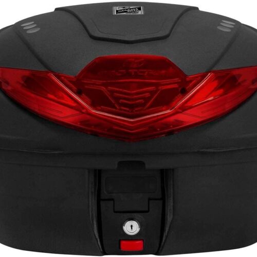 Bauleto 35 Litros New Smart Box 4 Universal Lente Vermelha