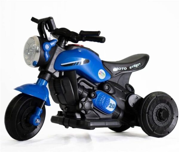 51MP4WsmQcL._AC_SL1000_.jpg Mini Moto Motorizada Triciclo Passeio Street (Azul)