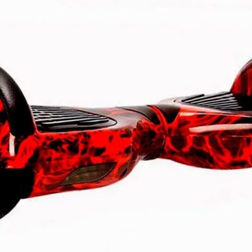 51ODKFcGLYL._AC_SL1200_.jpg Hoverboard Skate Elétrico 6.5" com Bolsa Led Bluetooth Vermelho Fogo Brinovar