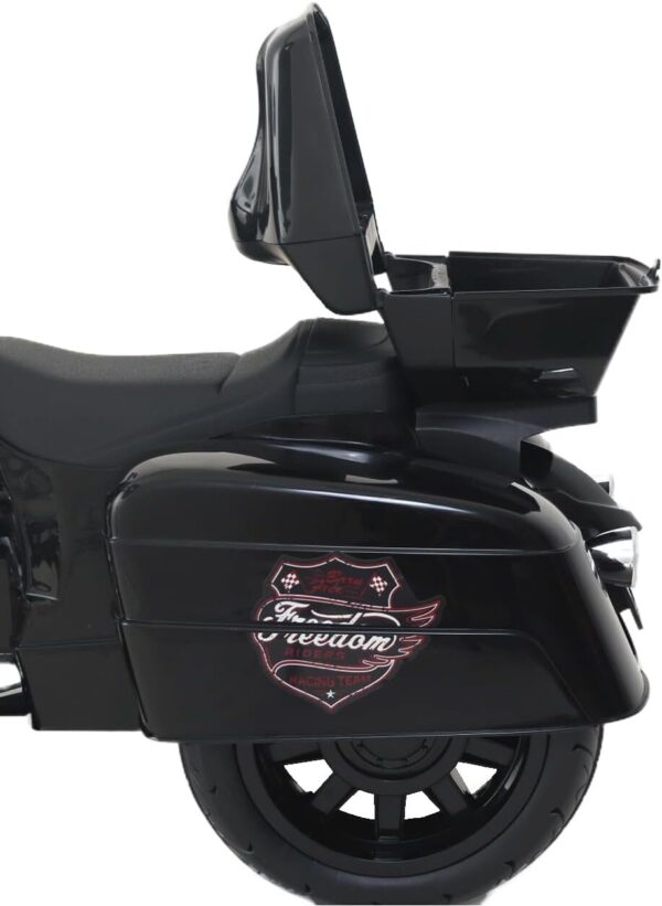 51OltMoatVL._AC_SL1280_.jpg Brinquedos Bandeirante - Moto King Rider (Black) Elétrica 12V