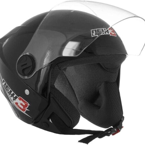 CAPACETE ABERTO PRO TORK NEW LIBERTY 3 SOLID PRETO TAM. 58