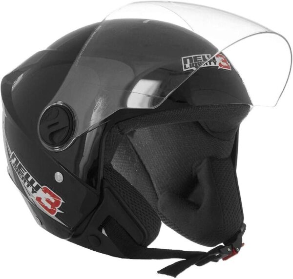 51QV5RzD1uL._AC_SL1000_.jpg CAPACETE ABERTO PRO TORK NEW LIBERTY 3 SOLID PRETO TAM. 58