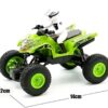 51Qsbqg2q0L._AC_SL1200_.jpg Moto de Controle Remoto Recarregável, Verde, ABS, 19x12x14cm, com Bateria 700mAh, Controle USB, para Crianças Acima de 3 Anos