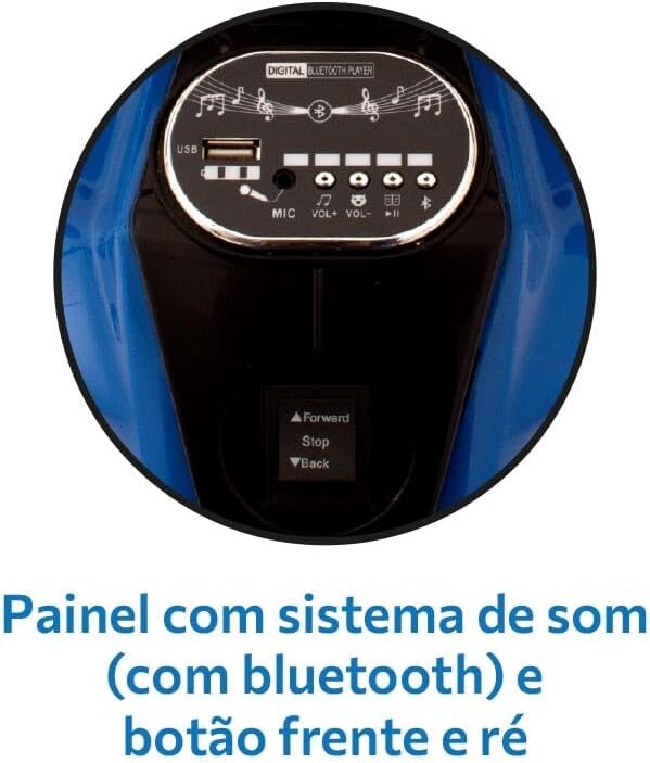 Moto Adventure (Azul) Elétrica 12V Bandeirante