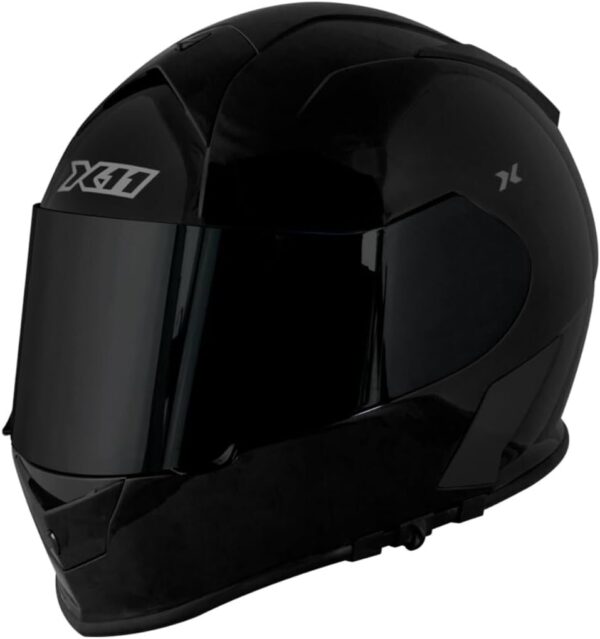 Capacete X11 Revo Pro All Black P/ Motociclista Motoqueiro