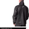 51W1TlEyu-L._AC_SL1200_.jpg Conjunto Capa de chuva Motoqueiro Tamanho M PVC 0,28mm Combate Com Gola Masculino Preto Pioneira - 2900-M-PRE-M