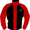 51WLAyUMMjL._AC_SL1280_.jpg Capa de chuva motoqueiro conjunto nylon emborrachado impermeável nave Vermelho/Preto (G)