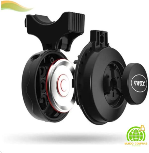 Buzina De Bicicleta Elétrica Recarregável 4 Modos a Prova D´água Bike Mtb Mundo Compras