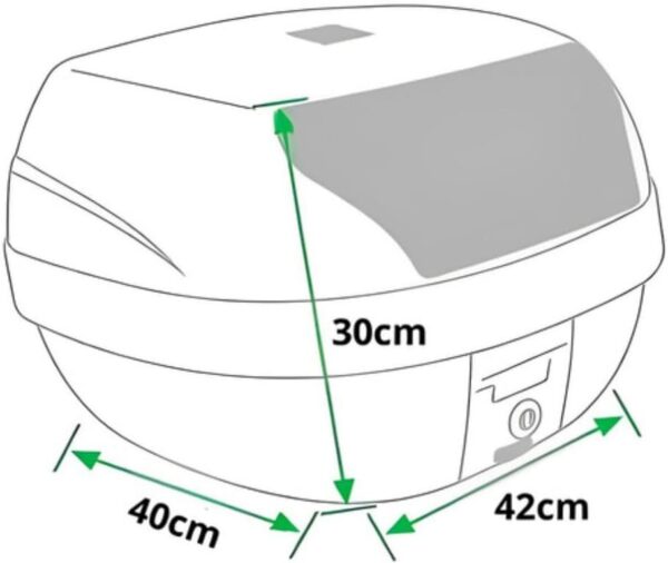 51ZXhbMdbIL._AC_SL1001_.jpg Baú Bauleto Smart Box 28 Litros Com Base Universal Pro Tork